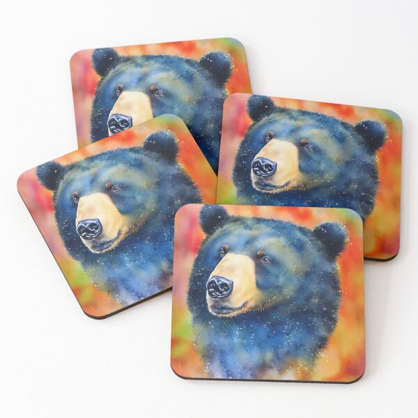 Item preview, Bear highly detailed watercolor painting designed and sold by DrawItOnce.