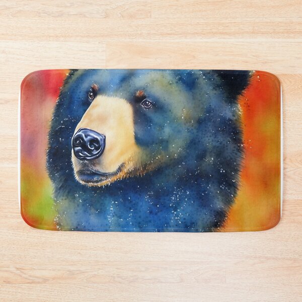 Artikelvorschau, Bear highly detailed watercolor painting entworfen und verkauft von DrawItOnce.