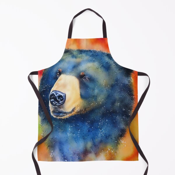 Artikelvorschau, Bear highly detailed watercolor painting entworfen und verkauft von DrawItOnce.