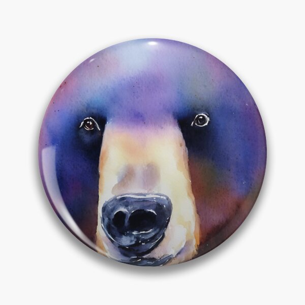 Artikelvorschau, Bear highly detailed watercolor painting entworfen und verkauft von DrawItOnce.