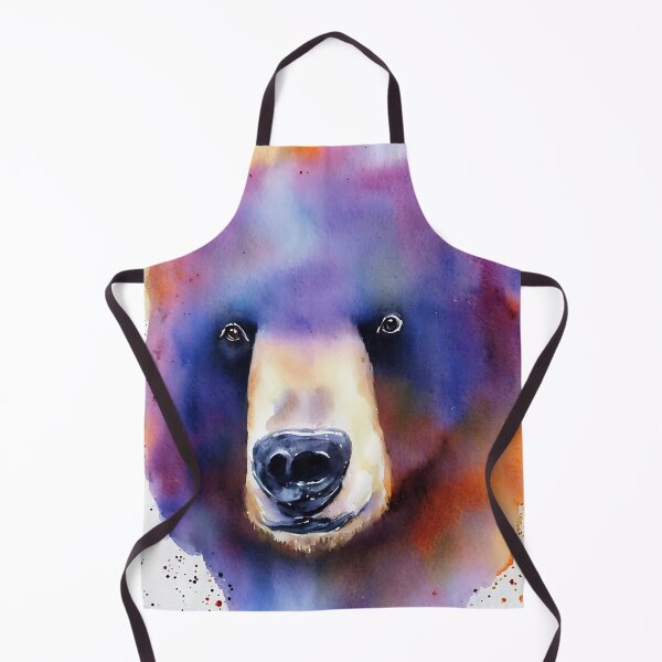 Item preview, Bear highly detailed watercolor painting designed and sold by DrawItOnce.