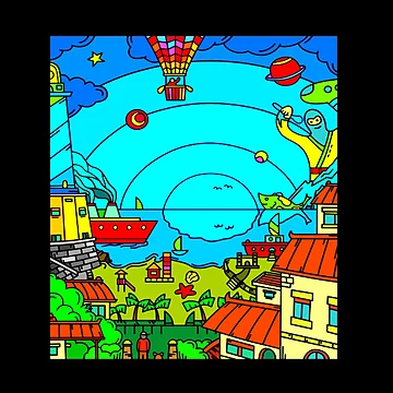 Artwork thumbnail, Space objects by Rajeev Singh