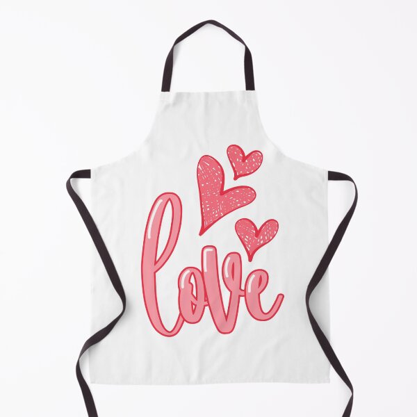 Item preview, Red Love Sign with Hearts Handlettered designed and sold by Missing In Art.