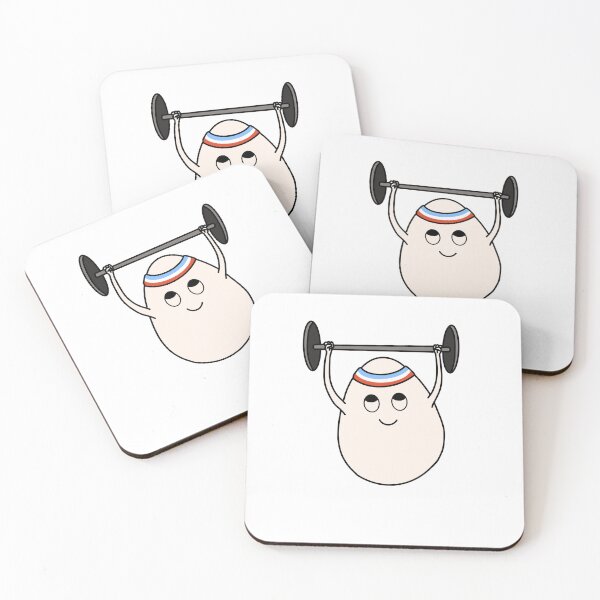 Item preview, Eggsercise - Pun Egg Lifting Weights designed and sold by bradenjay99.