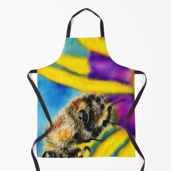 Artikelvorschau, Bee highly detailed watercolor painting entworfen und verkauft von DrawItOnce.