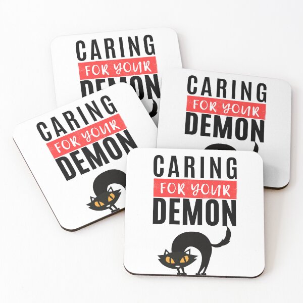 Item preview, Caring For Your Demon Cat designed and sold by Merigold.