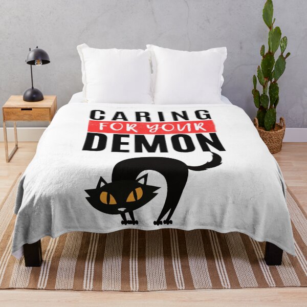 Item preview, Caring For Your Demon Cat designed and sold by Merigold.