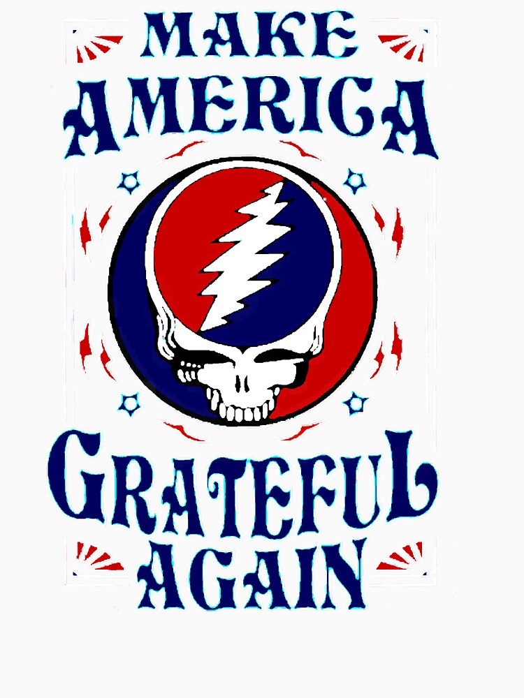 Make America Grateful Again band Tee Rock and Roll MAGA 