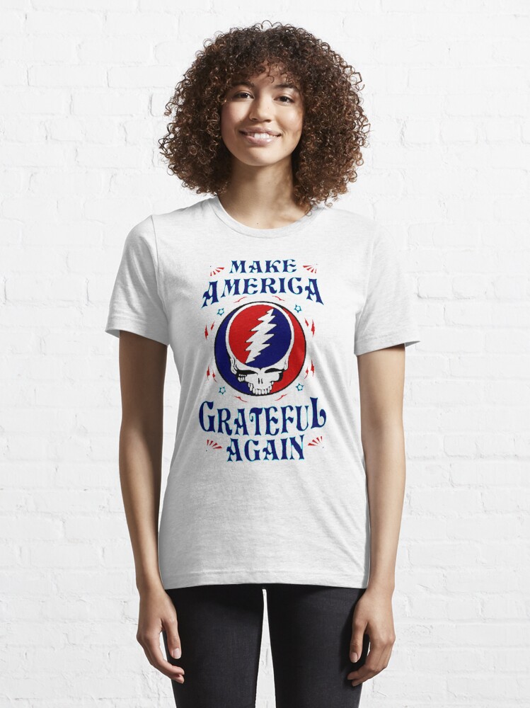 Make America Grateful Again band Tee Rock and Roll MAGA 