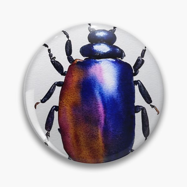 Artikelvorschau, Beetle highly detailed watercolor painting entworfen und verkauft von DrawItOnce.