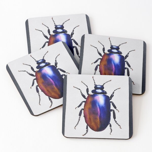 Item preview, Beetle highly detailed watercolor painting designed and sold by DrawItOnce.