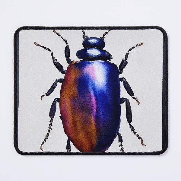 Artikelvorschau, Beetle highly detailed watercolor painting entworfen und verkauft von DrawItOnce.