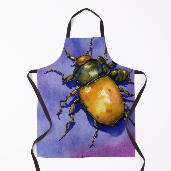 Item preview, Beetle highly detailed watercolor painting designed and sold by DrawItOnce.