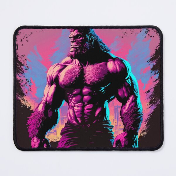 Item preview, Synthwave Bigfoot designed and sold by Abili-Tees.