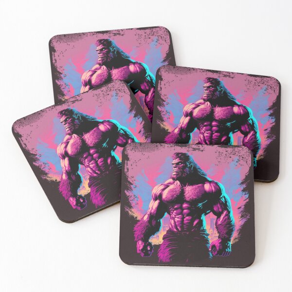 Item preview, Synthwave Bigfoot designed and sold by Abili-Tees.