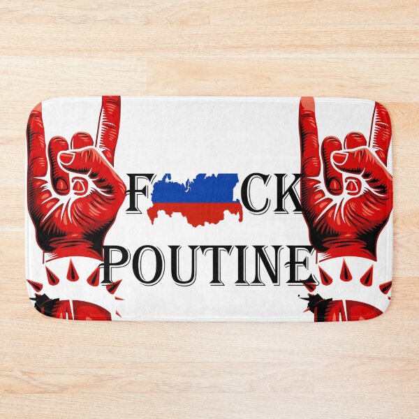 Item preview, fuck vladimir poutine designed and sold by lil wazabi.