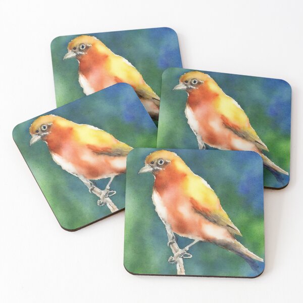 Item preview, Bird highly detailed watercolor painting designed and sold by DrawItOnce.