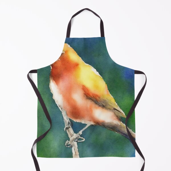 Item preview, Bird highly detailed watercolor painting designed and sold by DrawItOnce.