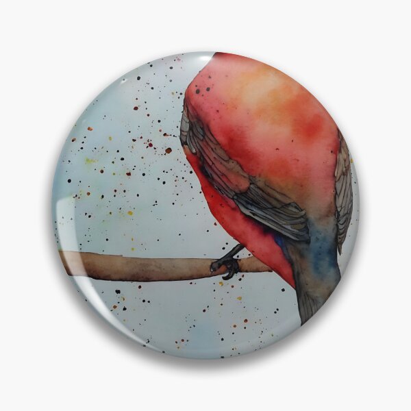 Artikelvorschau, Bird highly detailed watercolor painting entworfen und verkauft von DrawItOnce.
