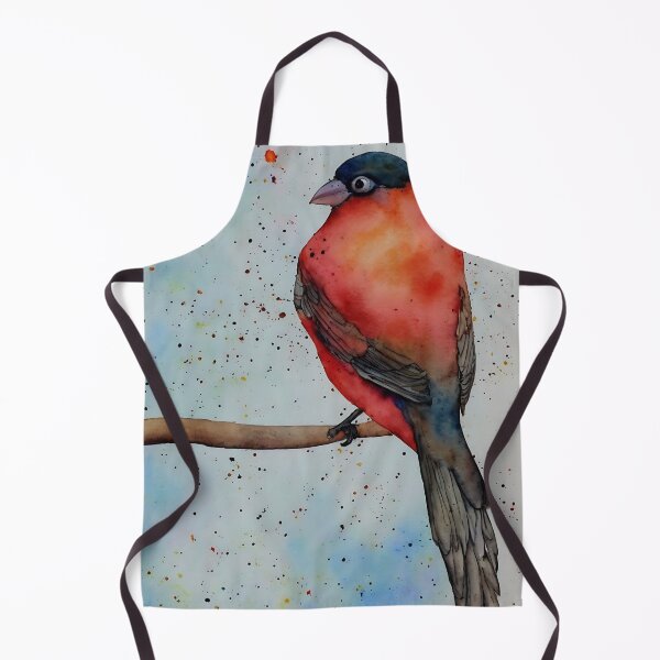 Artikelvorschau, Bird highly detailed watercolor painting entworfen und verkauft von DrawItOnce.