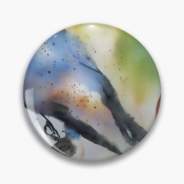 Artikelvorschau, Bird highly detailed watercolor painting entworfen und verkauft von DrawItOnce.