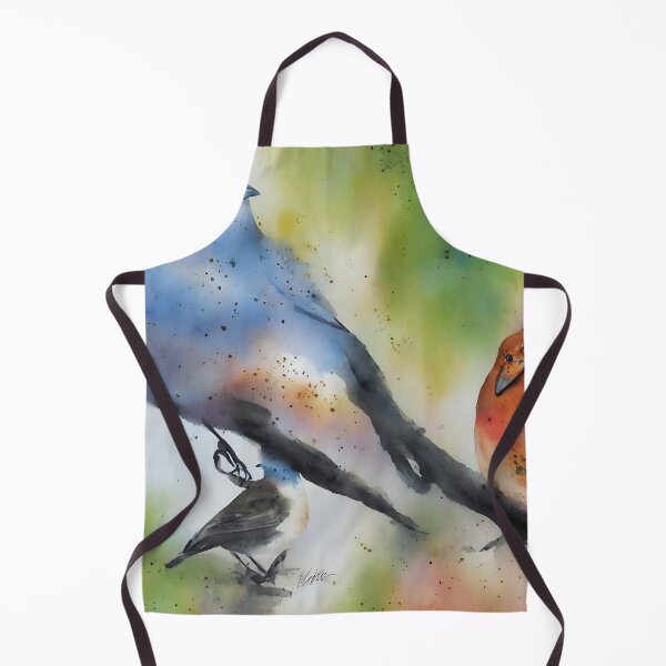 Artikelvorschau, Bird highly detailed watercolor painting entworfen und verkauft von DrawItOnce.