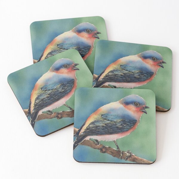 Artikelvorschau, Bird highly detailed watercolor painting entworfen und verkauft von DrawItOnce.