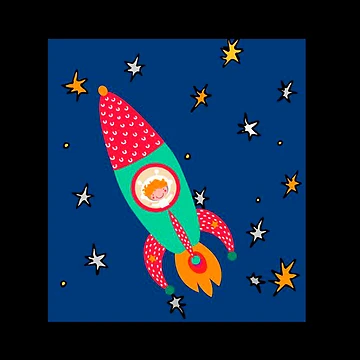 Artwork thumbnail, Rocket by Rajeev Singh
