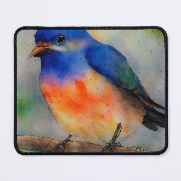 Artikelvorschau, Bird highly detailed watercolor painting entworfen und verkauft von DrawItOnce.