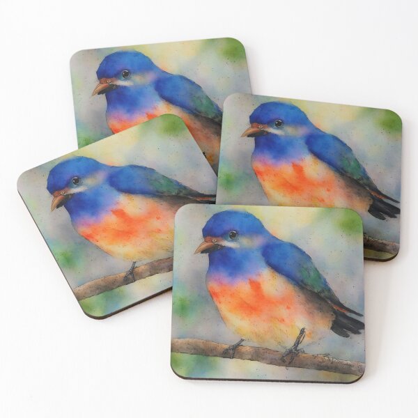 Artikelvorschau, Bird highly detailed watercolor painting entworfen und verkauft von DrawItOnce.