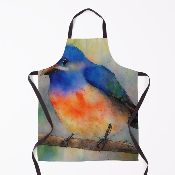 Artikelvorschau, Bird highly detailed watercolor painting entworfen und verkauft von DrawItOnce.
