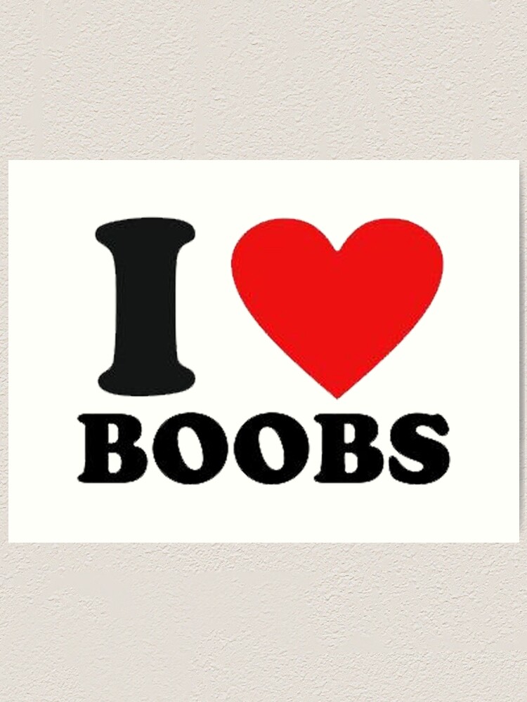 Love tits. I like boobs. vector illustration: Graphic #116268509