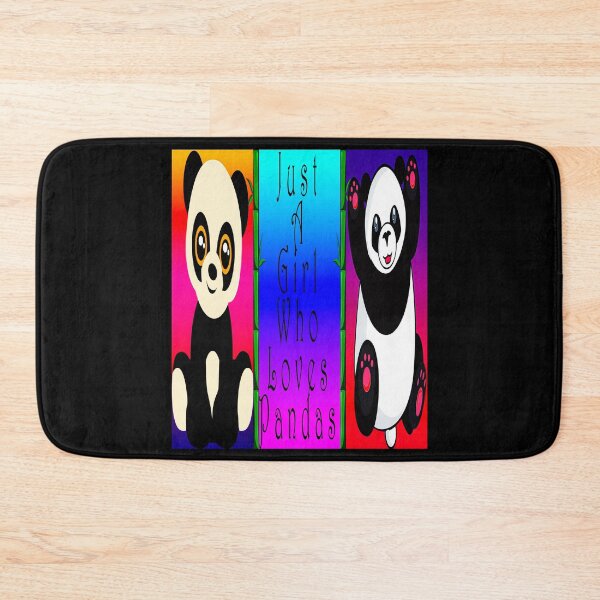 Item preview, Just A Girl Who Loves Pandas With Colors designed and sold by Mr-true-design.