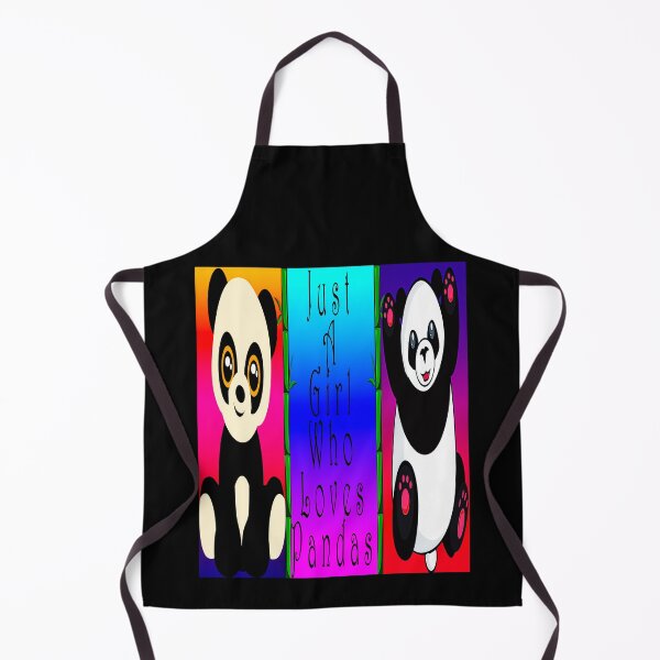 Item preview, Just A Girl Who Loves Pandas With Colors designed and sold by Mr-true-design.