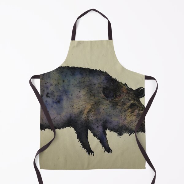 Item preview, Boar highly detailed watercolor painting designed and sold by DrawItOnce.