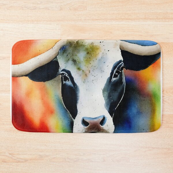 Artikelvorschau, Bull highly detailed watercolor painting entworfen und verkauft von DrawItOnce.