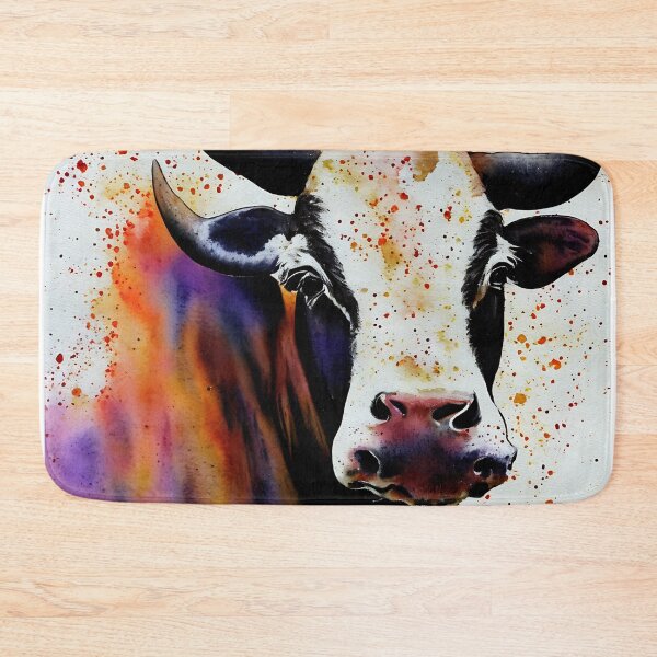 Artikelvorschau, Bull highly detailed watercolor painting entworfen und verkauft von DrawItOnce.