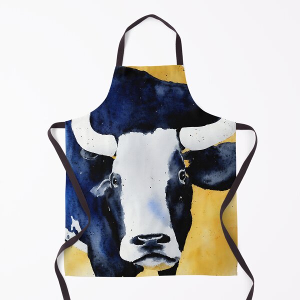 Artikelvorschau, Bull highly detailed watercolor painting entworfen und verkauft von DrawItOnce.