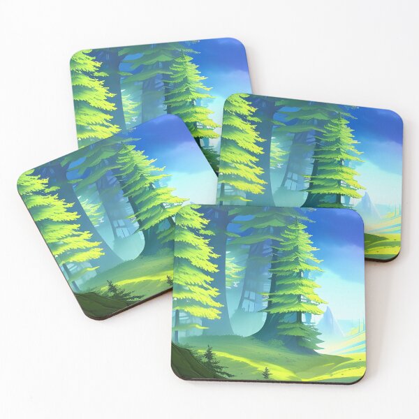 Item preview, Forest and Distant Mountains, ink drawing, Ai Generated Art  designed and sold by ACC .