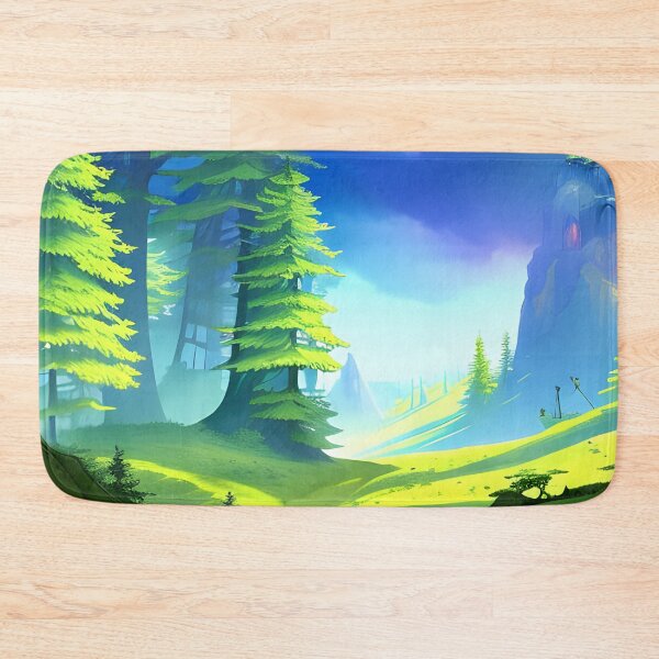 Item preview, Forest and Distant Mountains, ink drawing, Ai Generated Art  designed and sold by ACC .