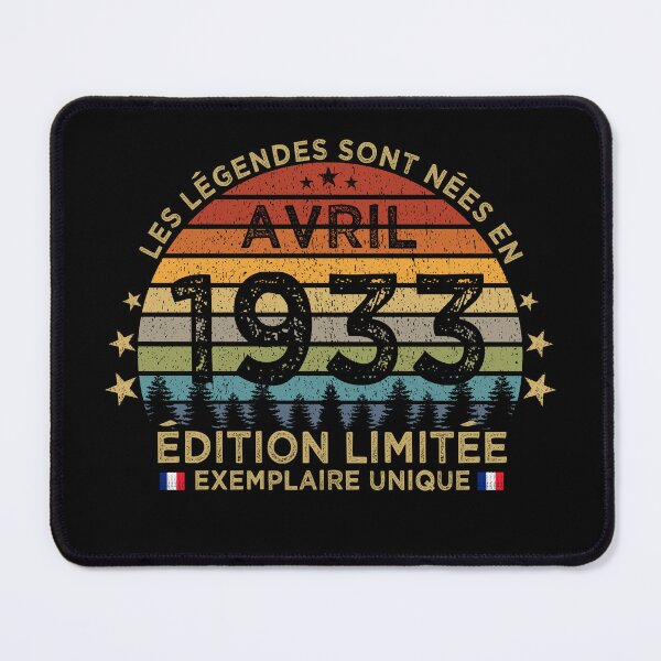 Item preview, Anniversaire 90 Ans Les Legendes Sont Nees en Avril 1933 designed and sold by cssdru.