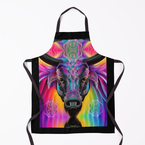 Item preview, Rainbow Camargue Bull designed and sold by Astralia.