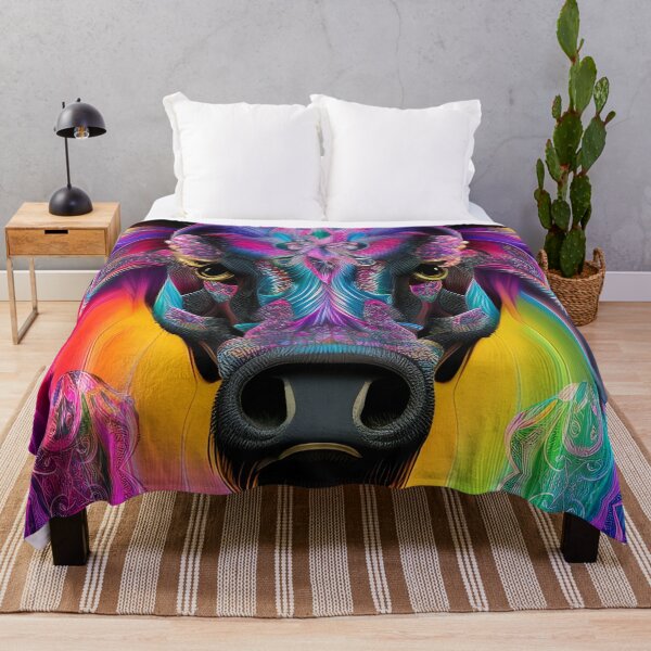 Item preview, Rainbow Camargue Bull designed and sold by Astralia.