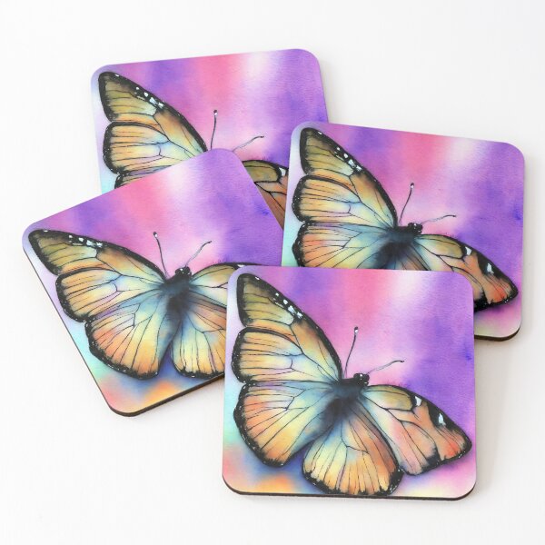 Artikelvorschau, Butterly highly detailed watercolor painting entworfen und verkauft von DrawItOnce.