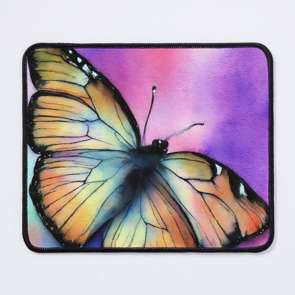Item preview, Butterly highly detailed watercolor painting designed and sold by DrawItOnce.