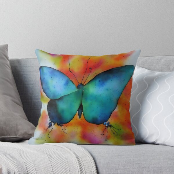 Item preview, Butterly highly detailed watercolor painting designed and sold by DrawItOnce.