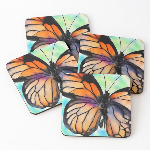 Artikelvorschau, Butterly highly detailed watercolor painting entworfen und verkauft von DrawItOnce.