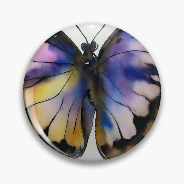 Artikelvorschau, Butterly highly detailed watercolor painting entworfen und verkauft von DrawItOnce.