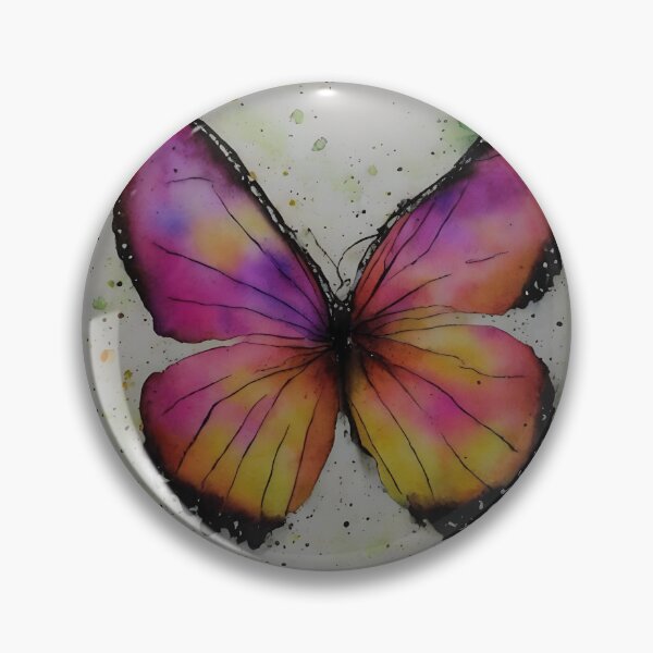 Item preview, Butterly highly detailed watercolor painting designed and sold by DrawItOnce.