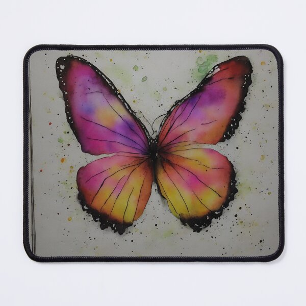 Artikelvorschau, Butterly highly detailed watercolor painting entworfen und verkauft von DrawItOnce.